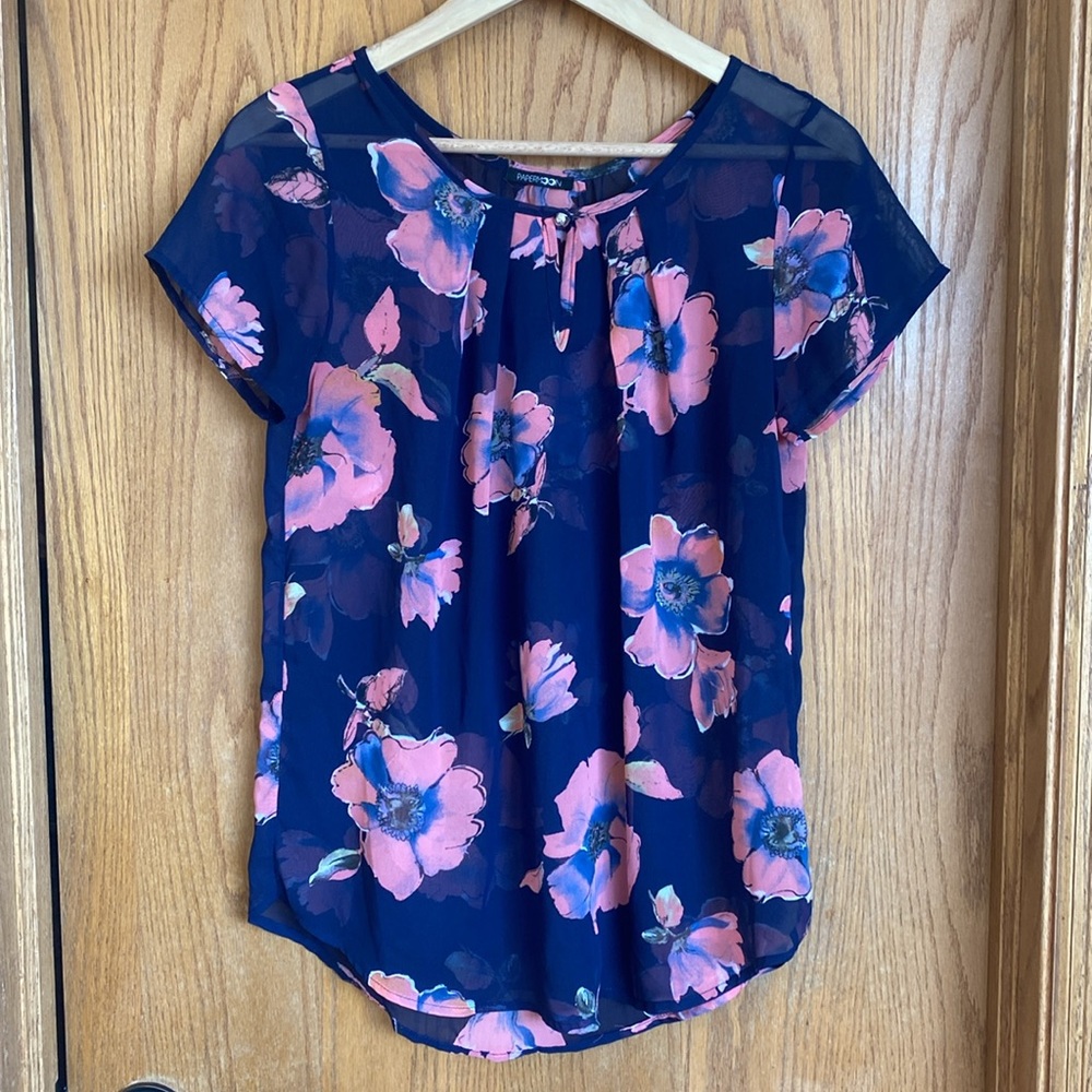 Papermoon Keyhole blouse - Picture 2 of 4